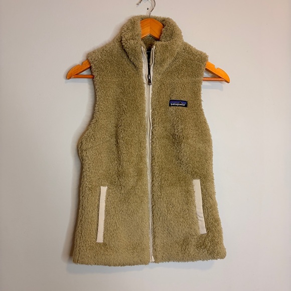 Patagonia Jackets & Blazers - Patagonia Fleece Vest Brown Tan Womens XS